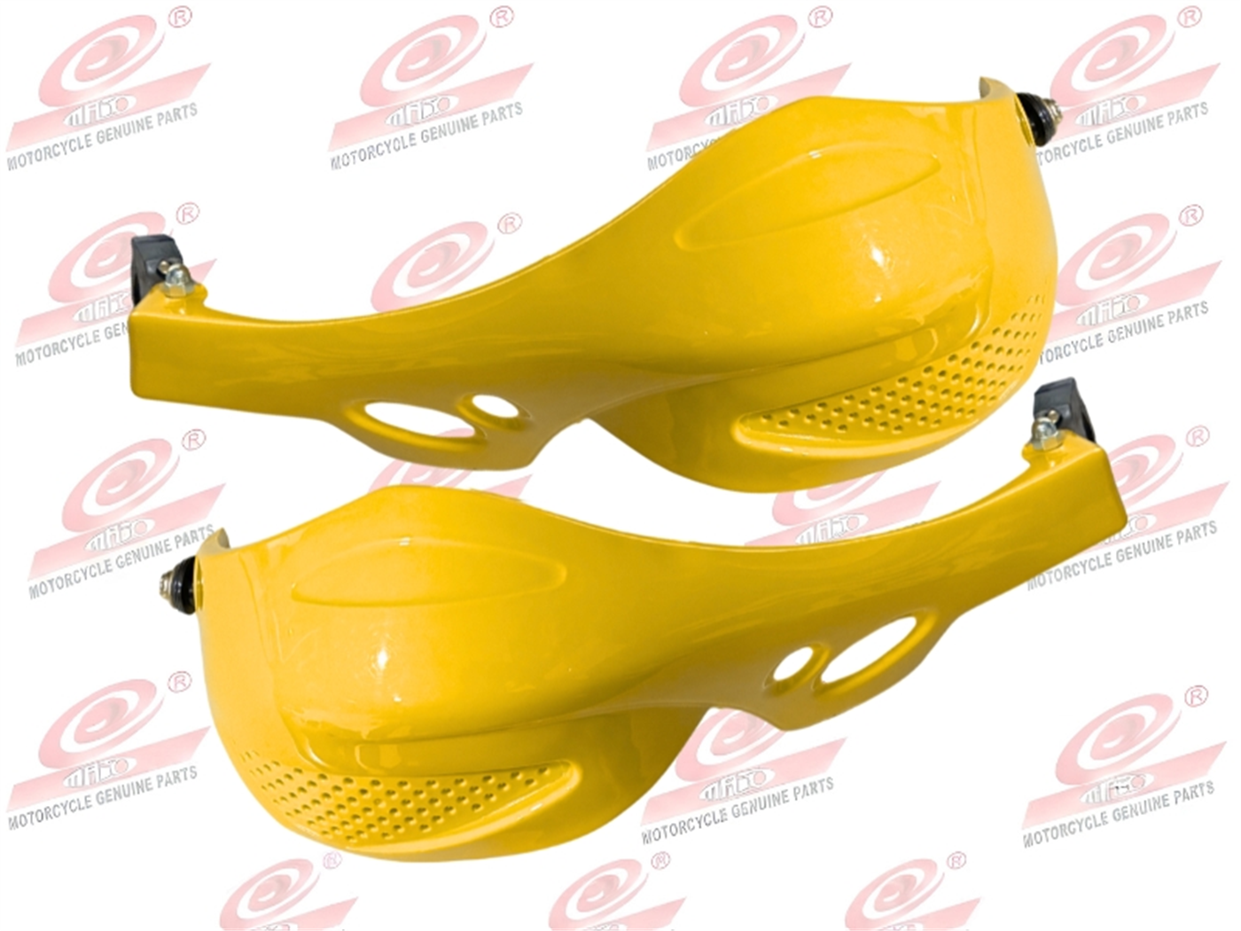 MANOPLA  AMARILLO GRANDE C/MALLA