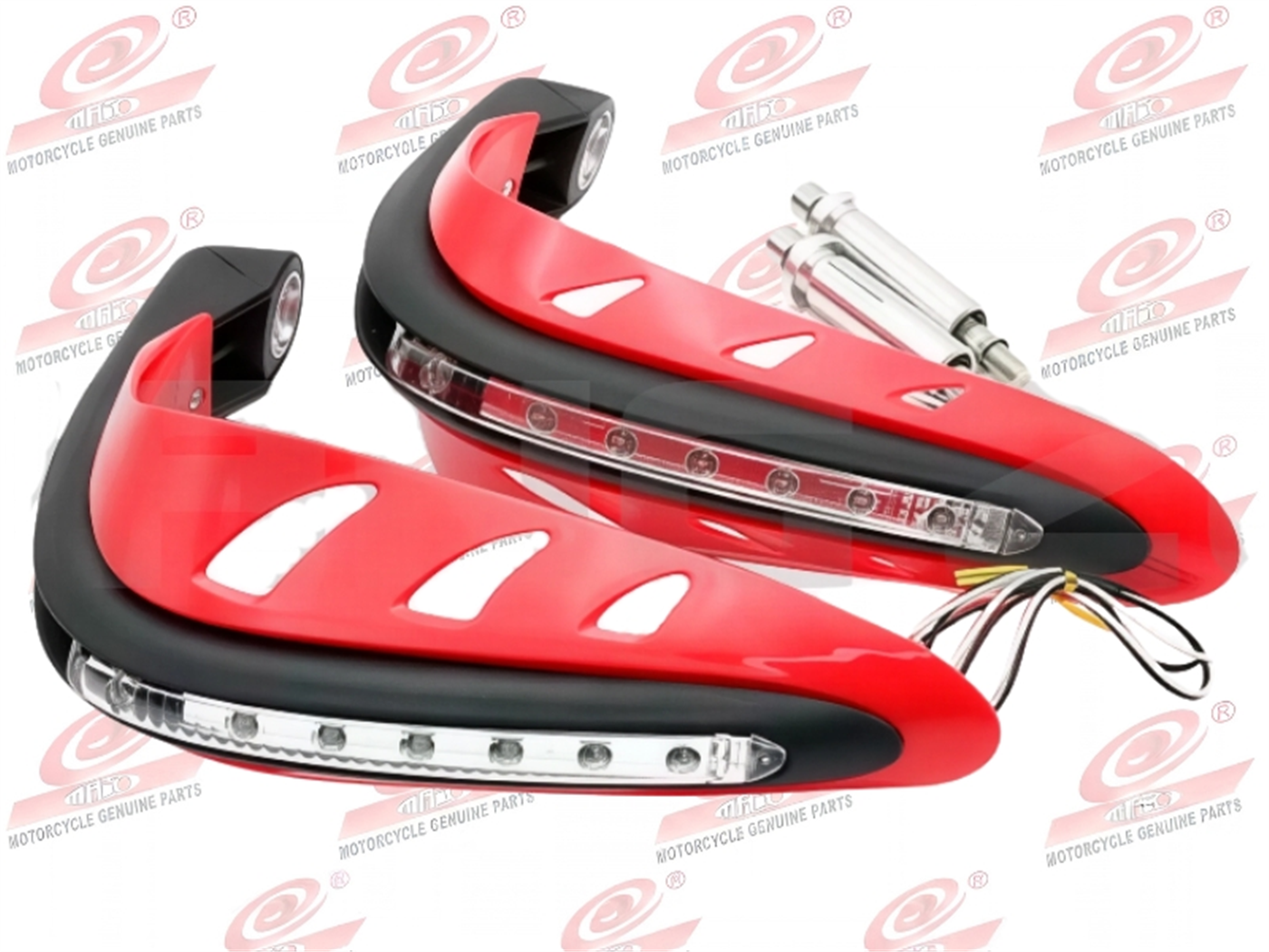 MANOPLA LED ROJO