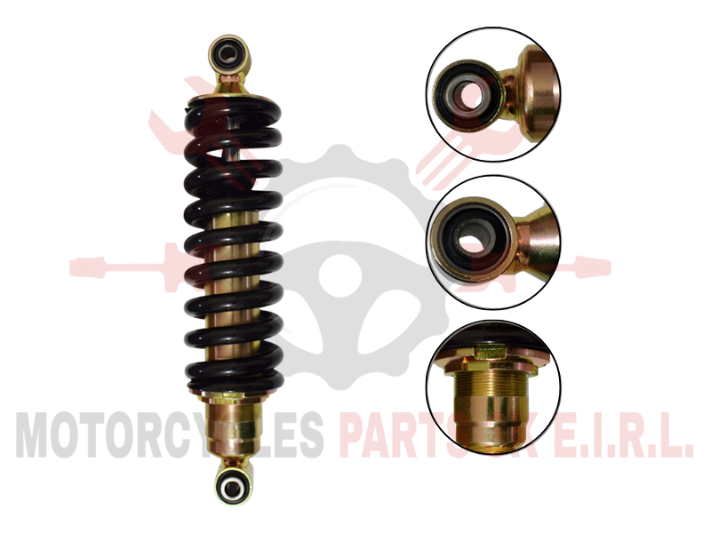 MONOSHOCKE C/R NEGRO (310MM O/O 10MM) (YANGZU) 
