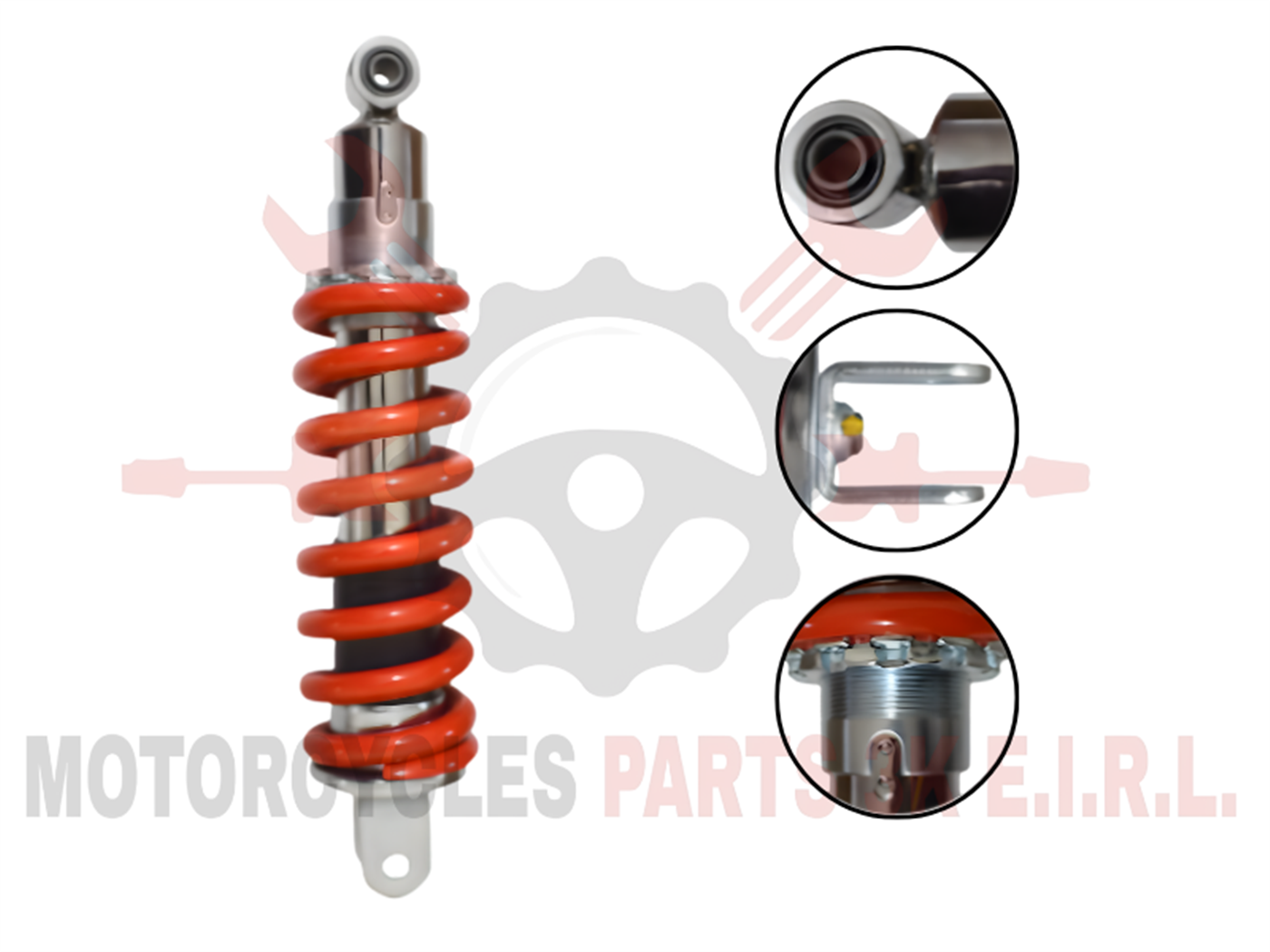 MONOSHOCKE C/REGULADOR ROJO (36.5CM) PREMIUM