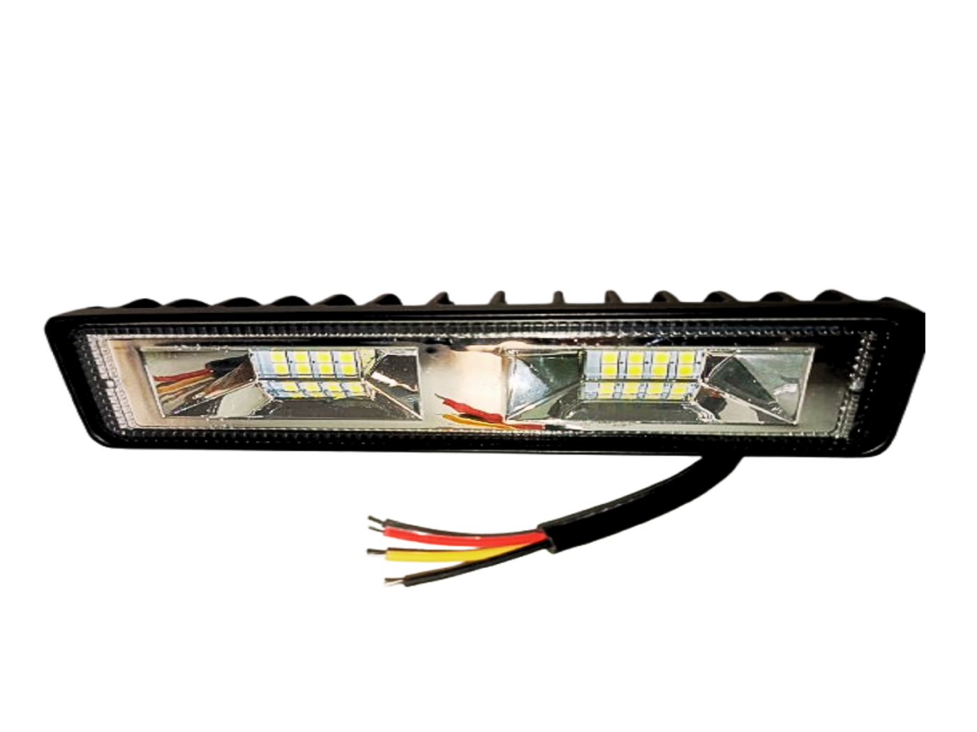 PLATANITO 20 LED LUZ BLANCO FIJO Y ESTRBO (DH-F/P-18W)