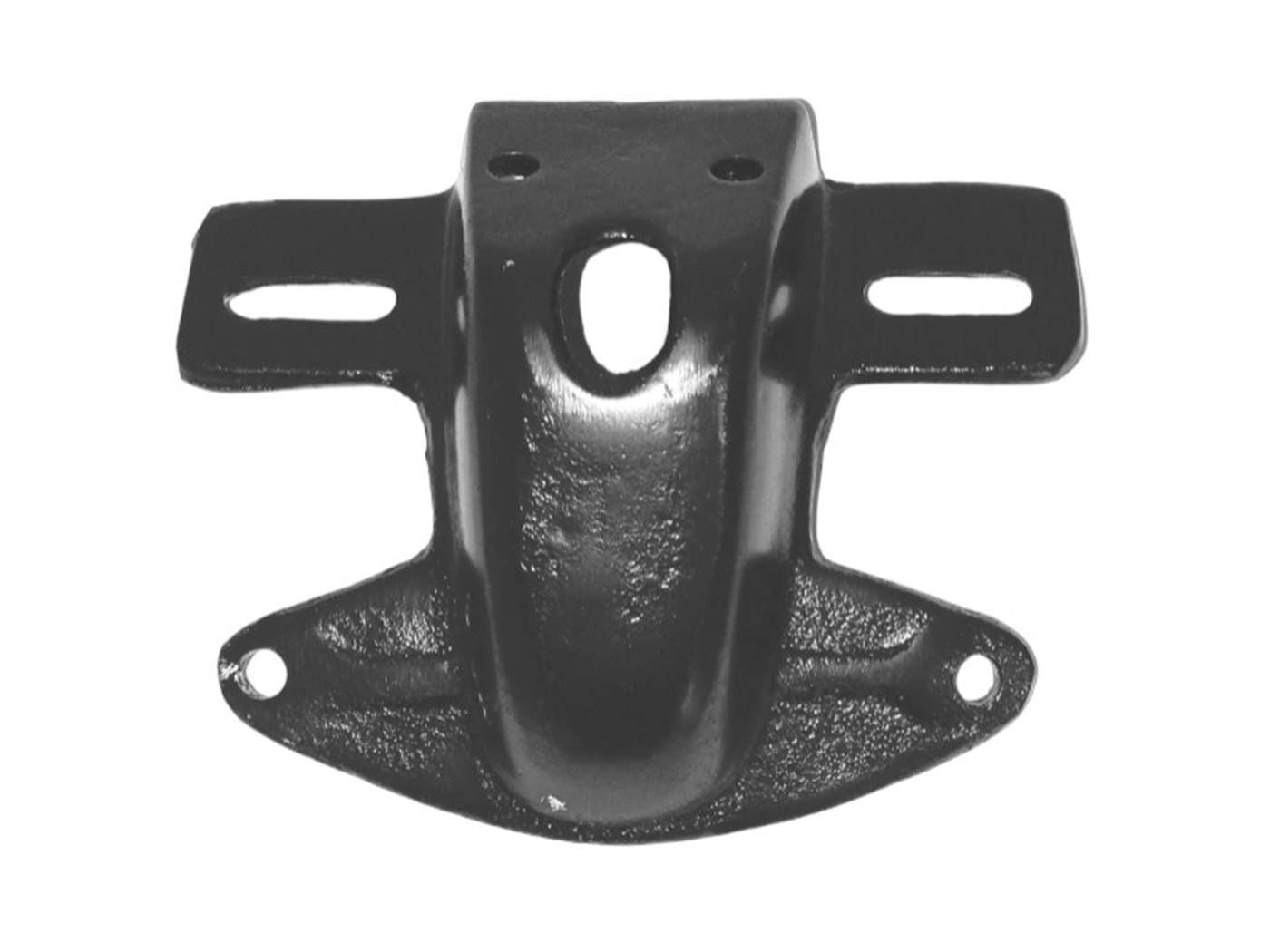 PORTA PLACA STOP NEGRO ALUMINIO