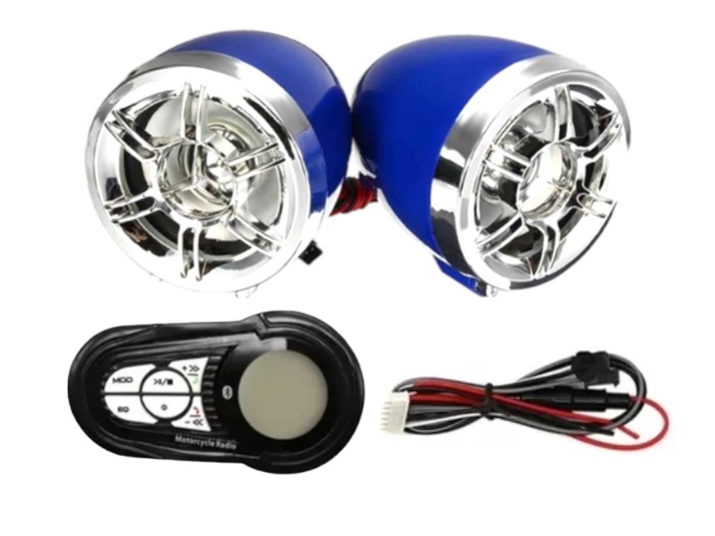 RADIO MODELO NO.1 AZUL - BLUETOOTH (MODULO + PARLANTES)ENTRADA USB