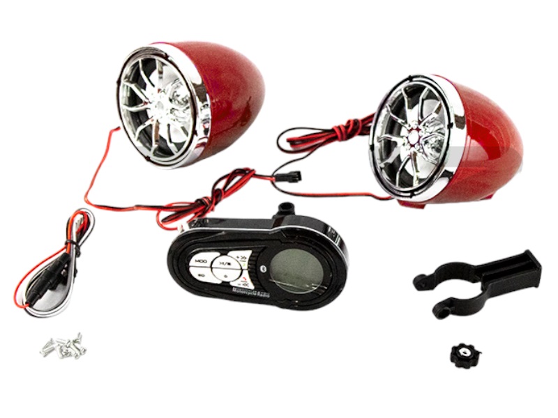 RADIO MODELO NO.1 ROJ - BLUETOOTH (MODULO + PARLANTES)ENTRADA USB