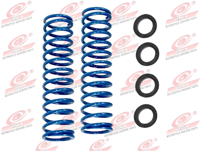 RESORTE EXTERIOR B/TELESCOPICA (50/38MM GR.6MM LAR.197MM) AZUL C/TOPES
