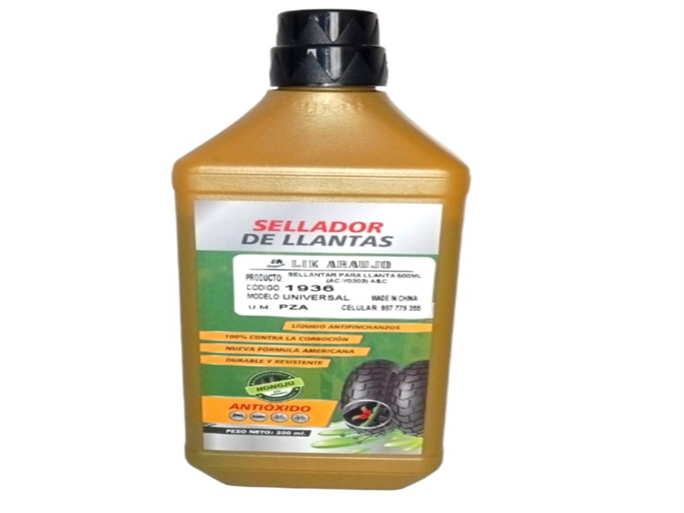 SELLANTAR PARA LLANTA  500ML D777