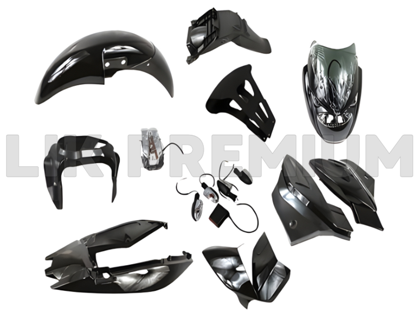 SET PLASTIQUERIA NEGRO