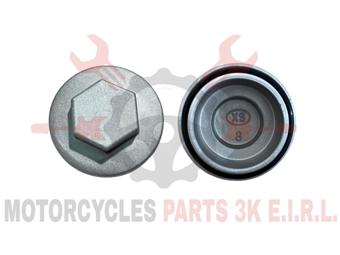 TAPA BALANCIN C/ORING CROMADO