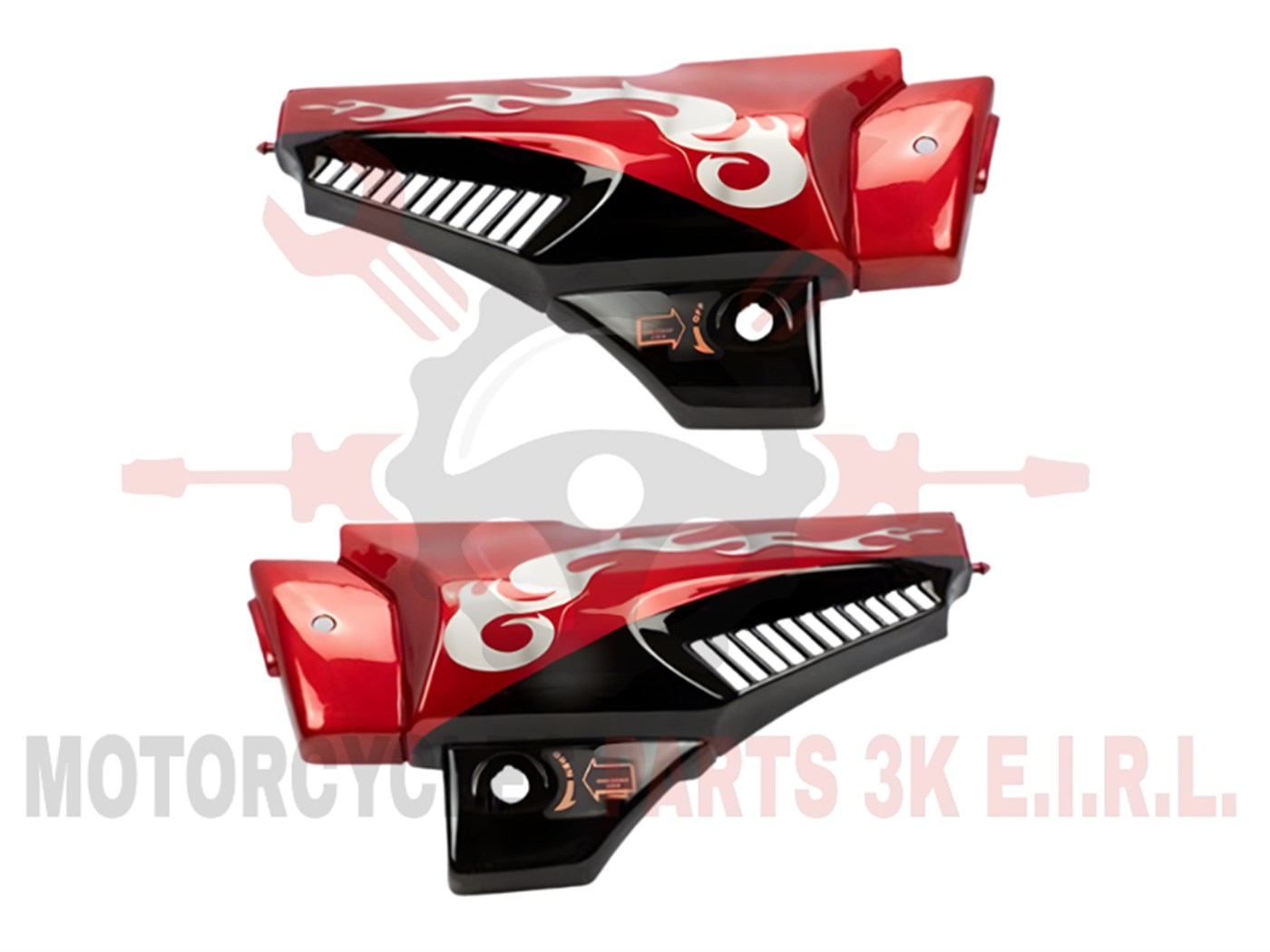 TAPA LATERAL ROJO S/CHAPA
