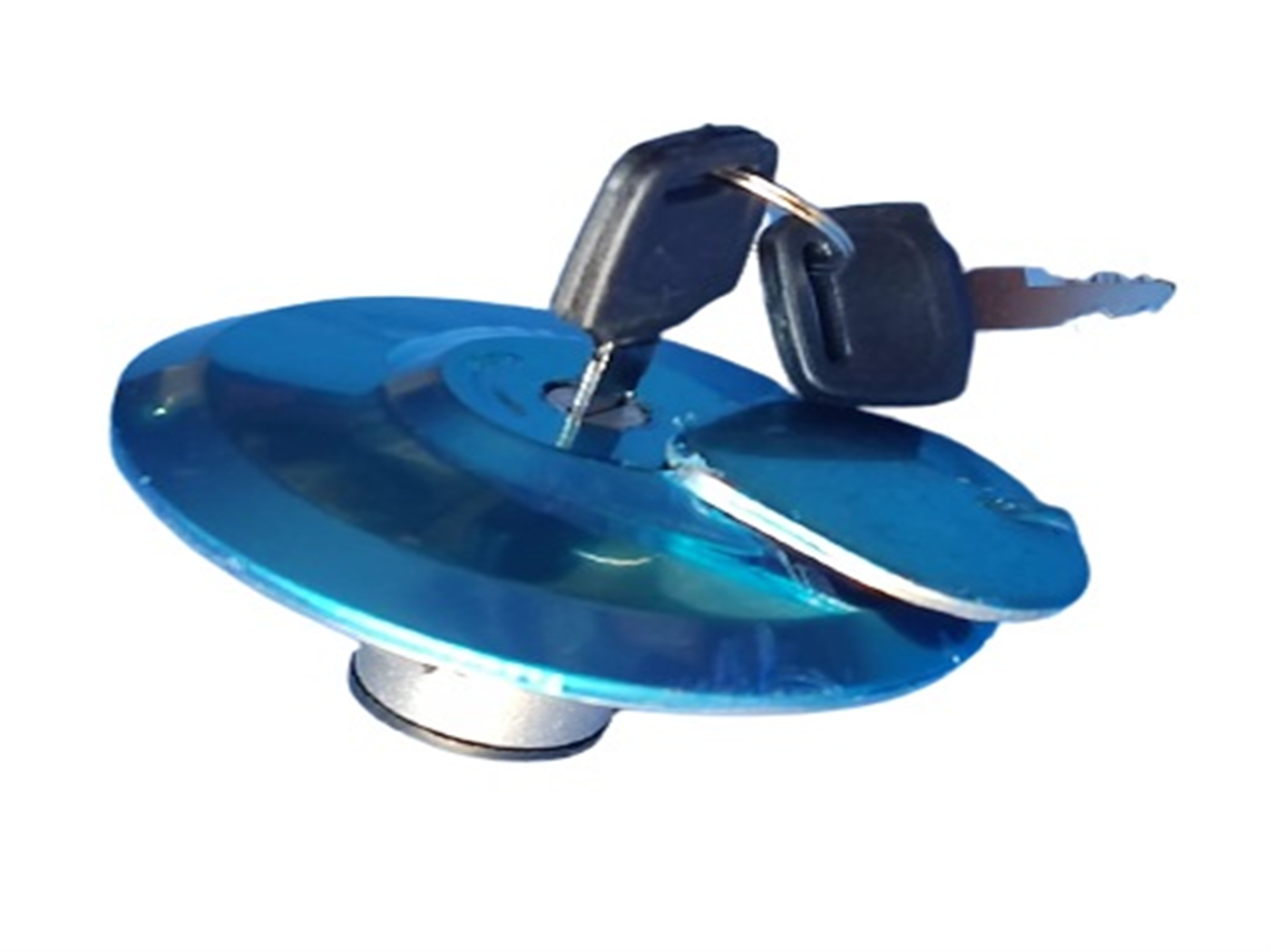 TAPA TANQUE C/LLAVE CROMADO