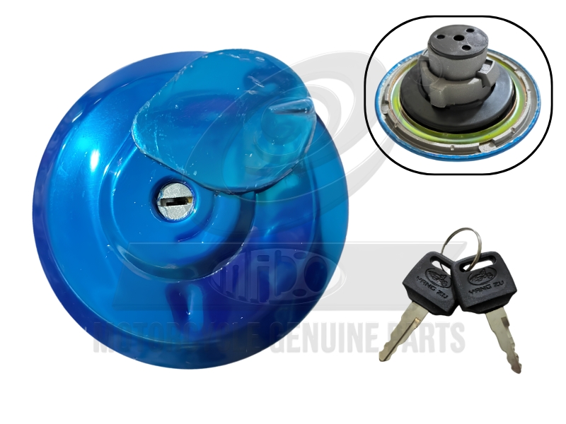 TAPA TANQUE C/LLAVE CROMADO