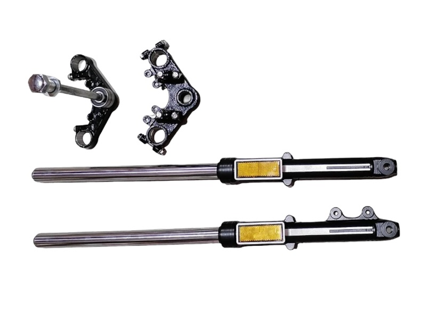 TELESCOPICA COMPLETO F/DISCO IZQ. NEGRO C/YUGO