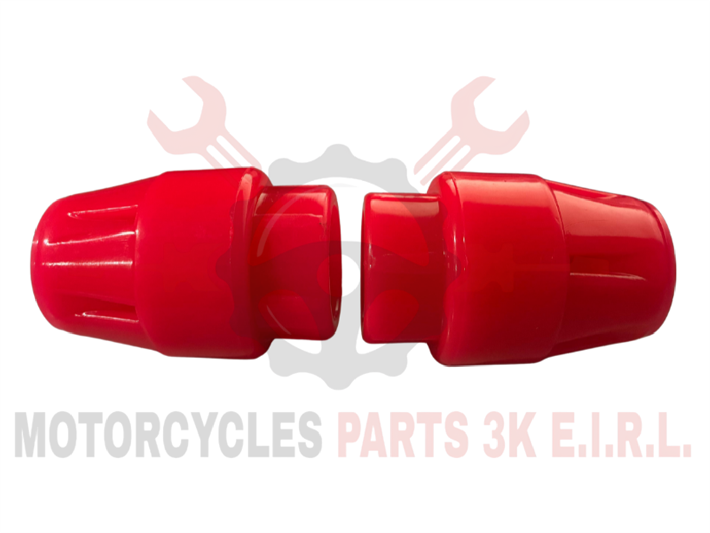 TOPE PARA SLYDER ROJO PVC