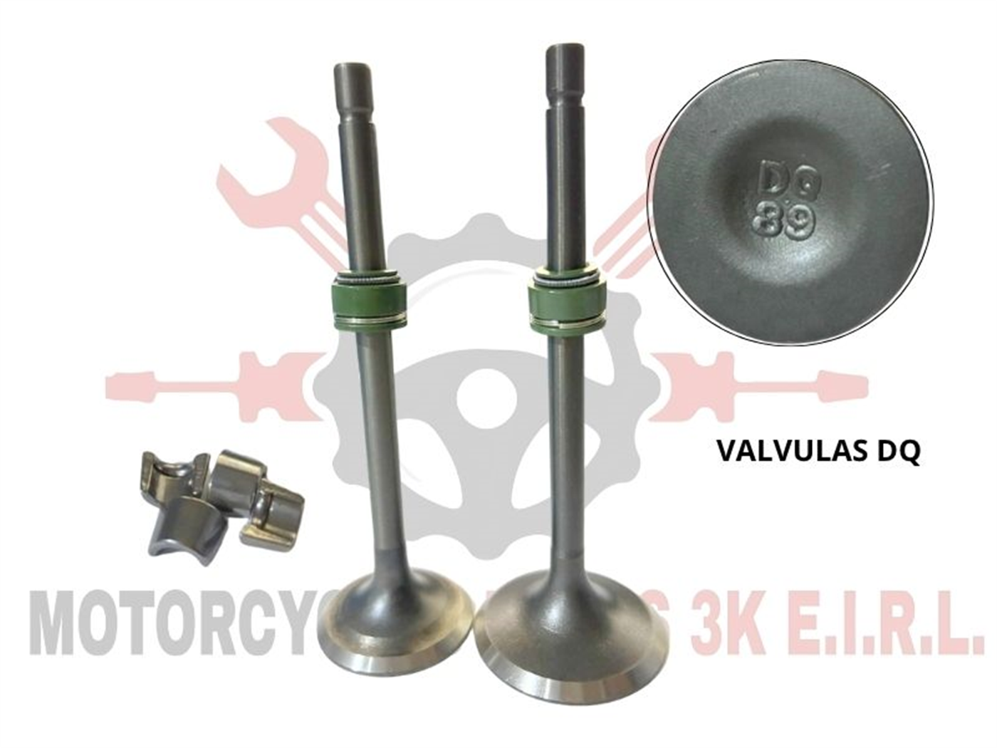VALVULA ADMISION/ESCAPE (DQ) C/SEGURO Y RETEN
