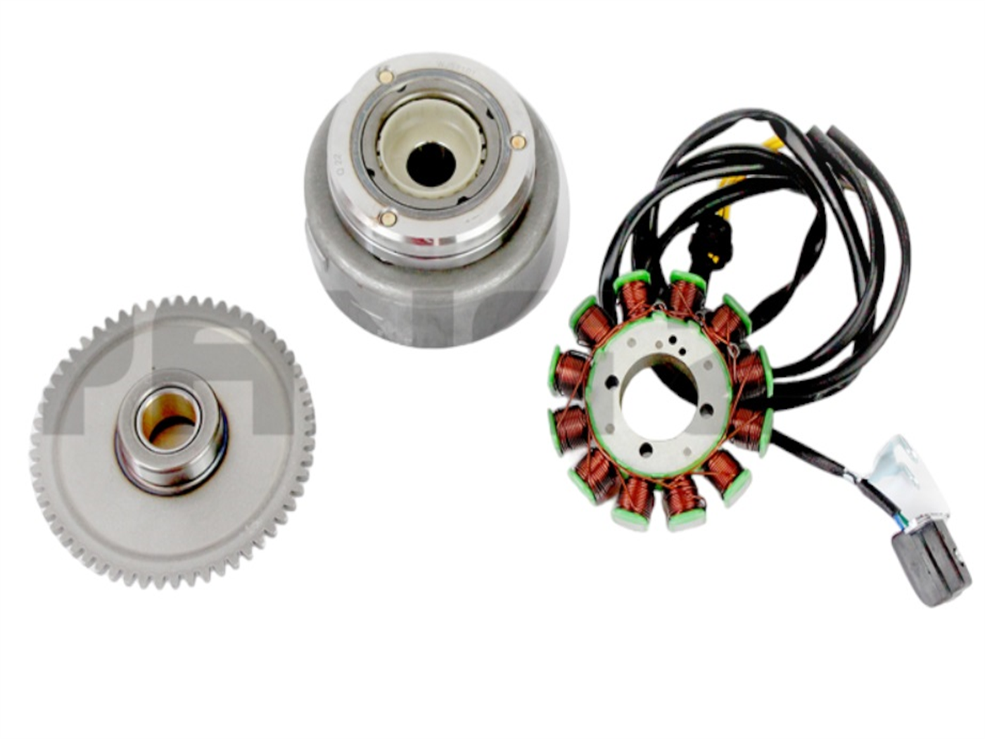 VOLANTE 12 POLOS C/ALTERNADOR COMPLETO