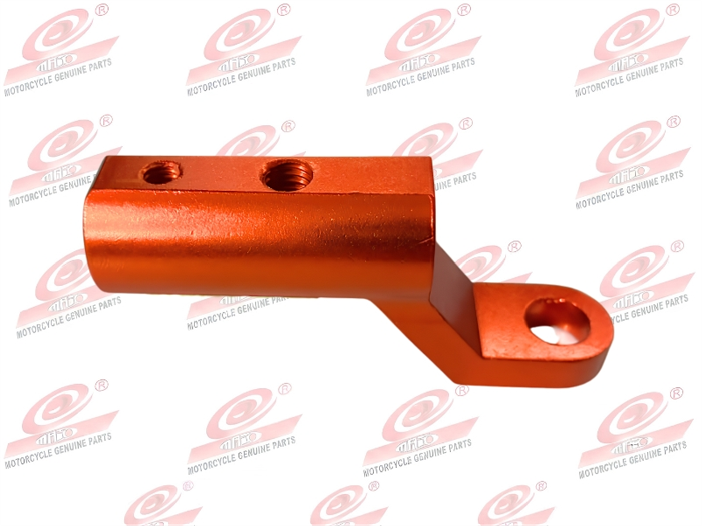 SOPORTE EXTENSION DE ESPEJO RETROVISOR NARANJA UNIVERSAL 1PCS 