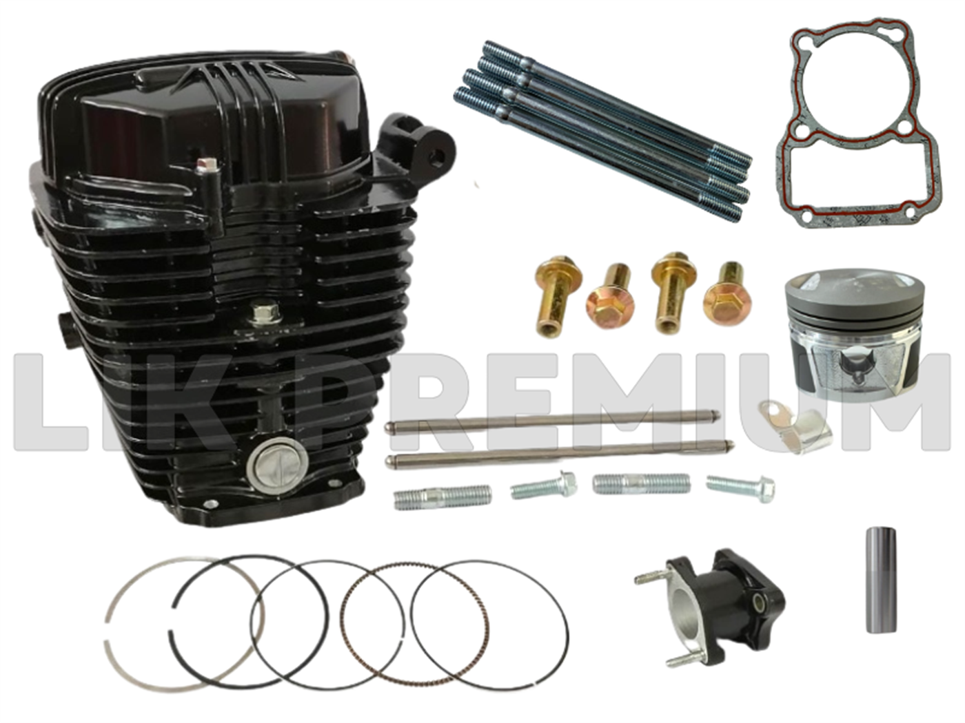 CABEZAL COMP. NEGRO 149CC (62-15MM) PREMIUM