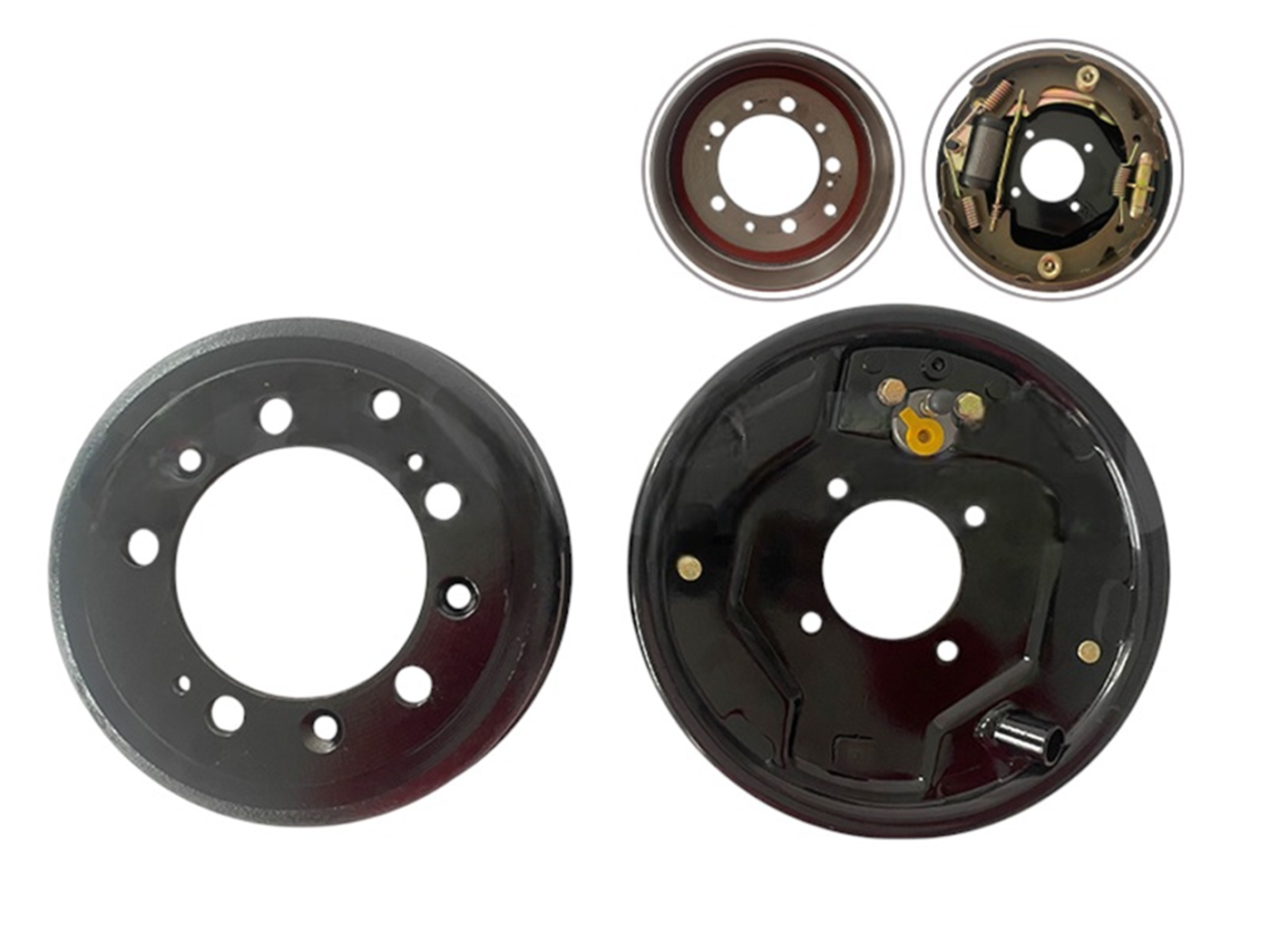 TAMBOR 250MM HID.(IZQUIERDO) C/ZAPATA COMPLETO