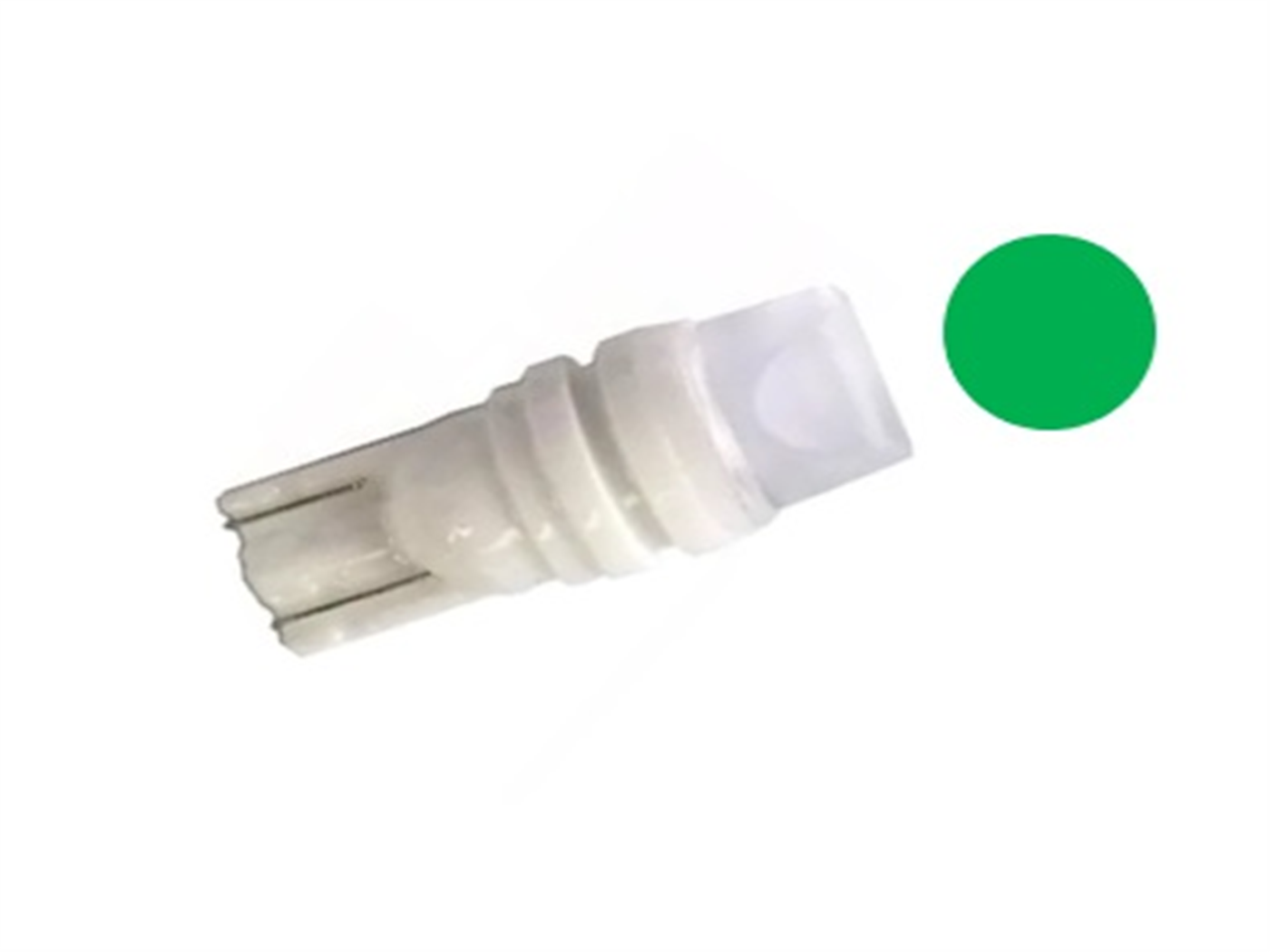 FOCO LED LAGRIMA FIJO VERDE (AC-0305)