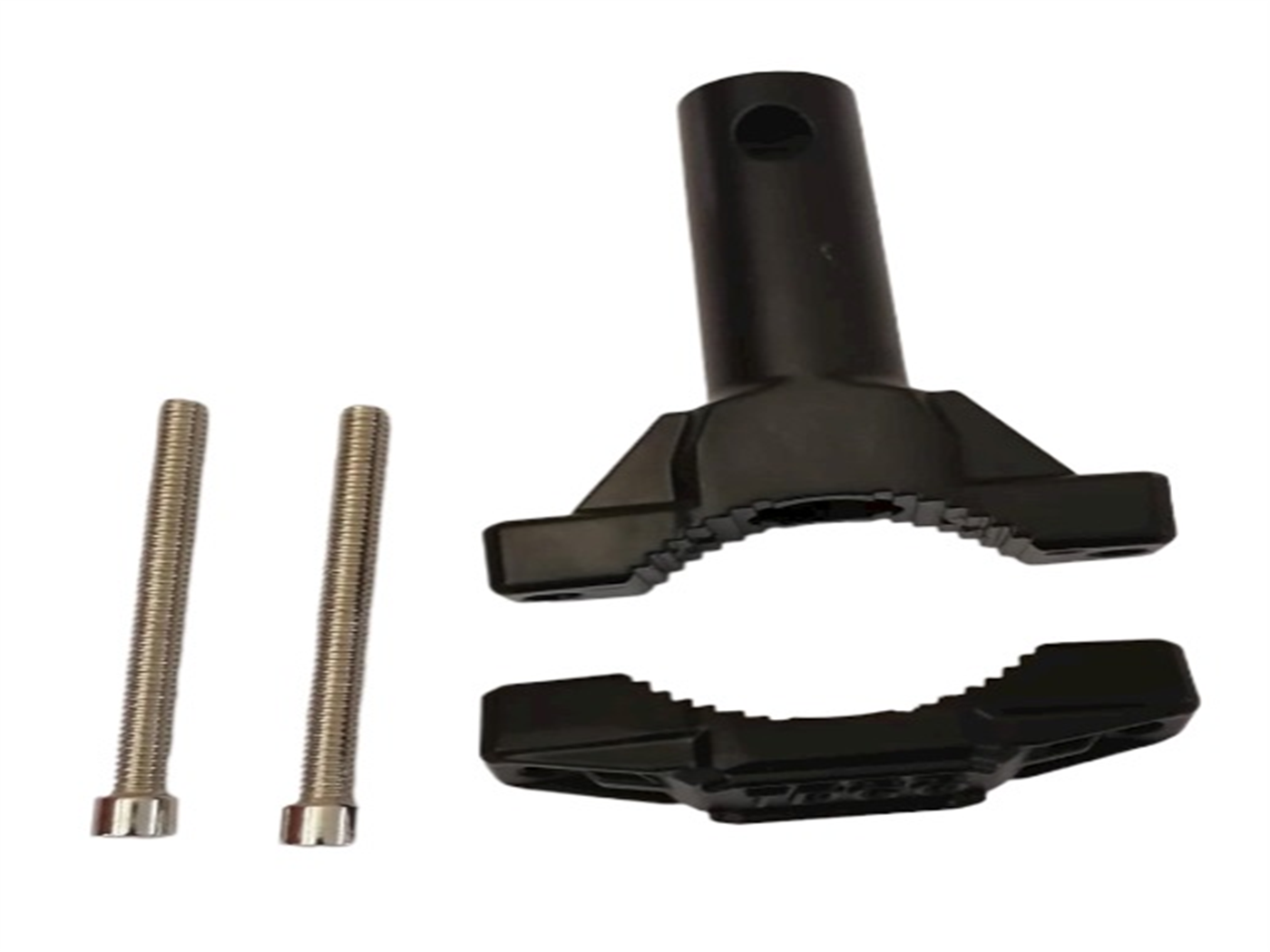 SOPORTE C/BASE ALUMINIO PARA FARO NEGRO (LU-X004)