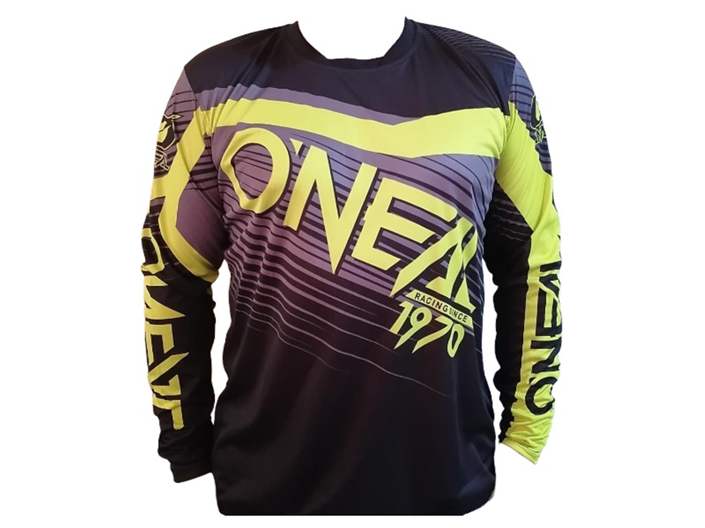 POLO DEPORTIVO BL/NEGRO C/VERDE ONEAL