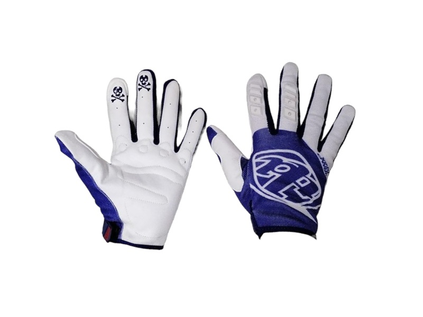 GUANTES DEPORTIVO AZUL C/BLANCO (TROY)