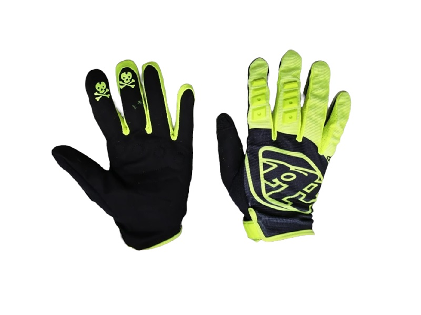 GUANTES DEPORTIVO VERDE C/NEGRO (TROY)