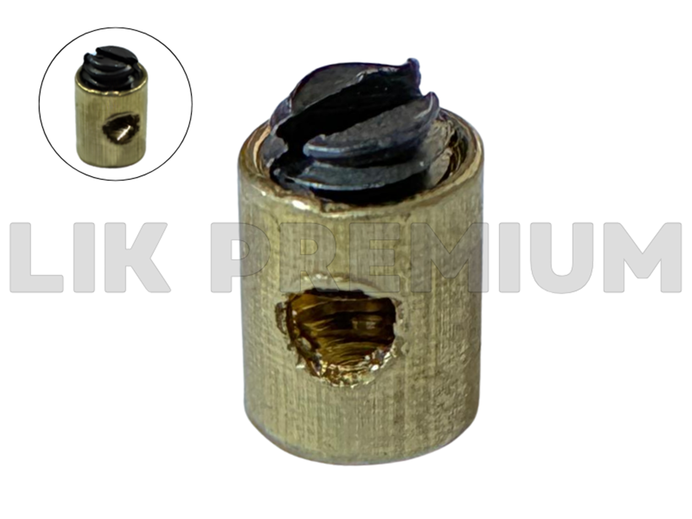 CANDADITO ACELERADOR BRONCE 