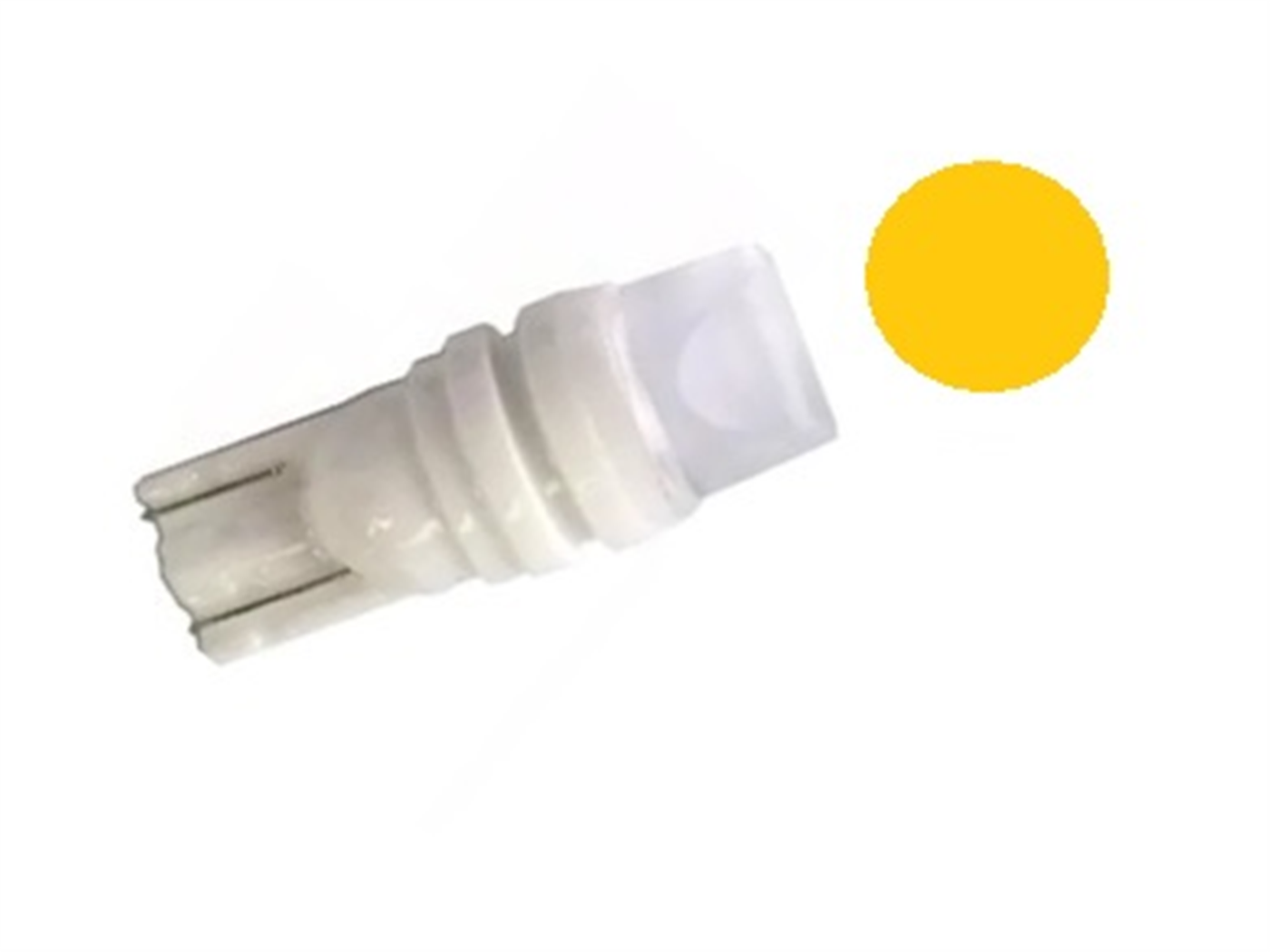 FOCO LED LAGRIMA AMBAR ESTROBO LOZA (AC-H382)