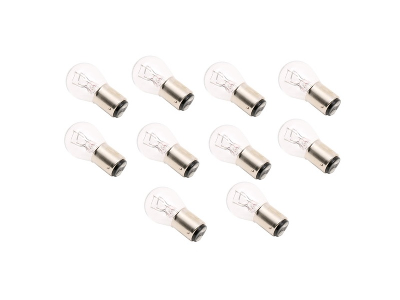 FOCO STOP 12V 10/5W BA15D BLANCO (CJAX10 UND) PREMIUM