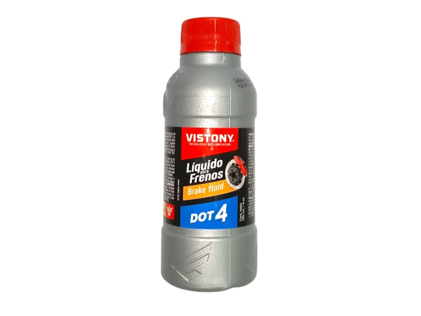 LIQUIDO FRENO DOT-4  (4 ONZ) ROJO