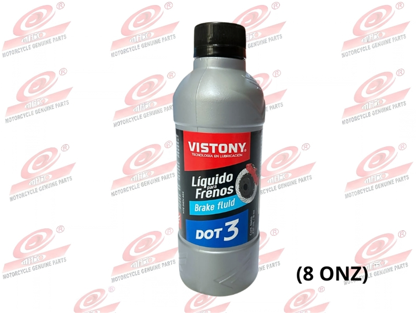 LIQUIDO FRENO DOT-3  (8 ONZ) PLOMO