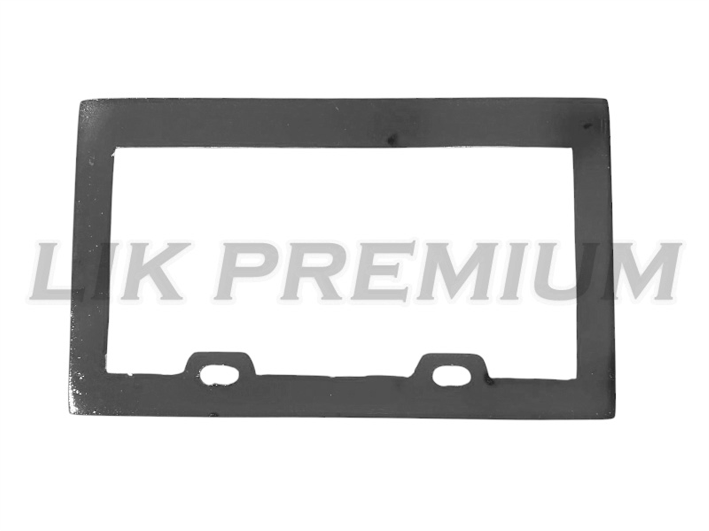 MARCO PLACA ALUM.NEGRO