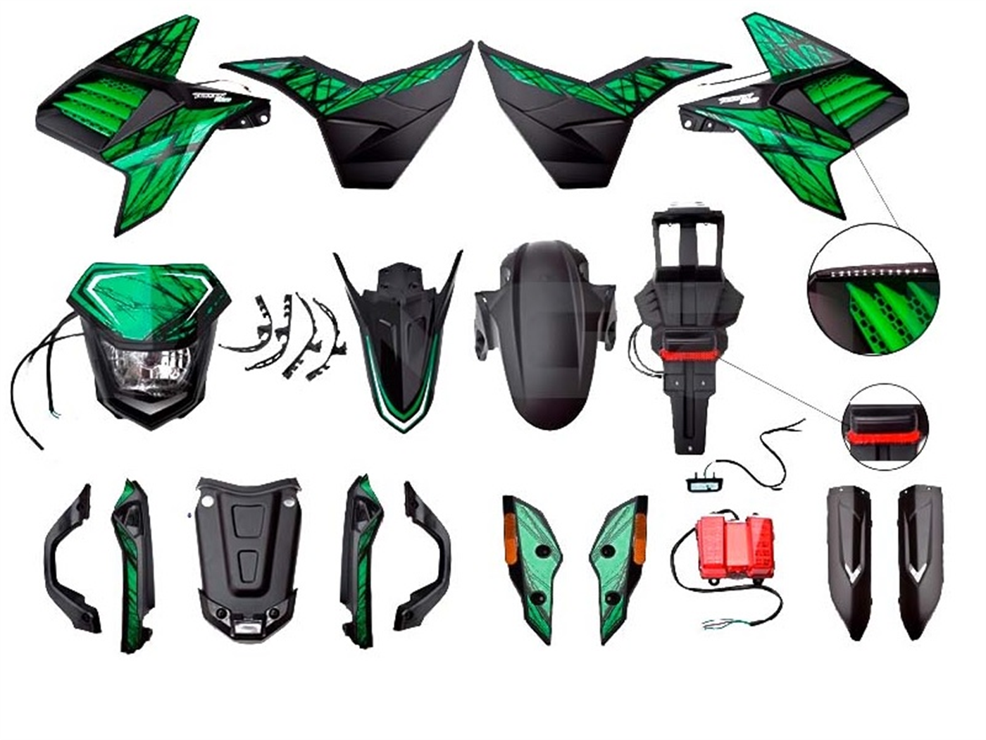 SET PLASTIQUERIA VERDE