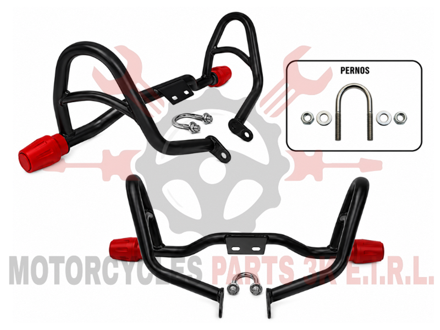 PROTECTOR PIERNA (SLYDER) NEGRO M1 T/ROJO SUN-003