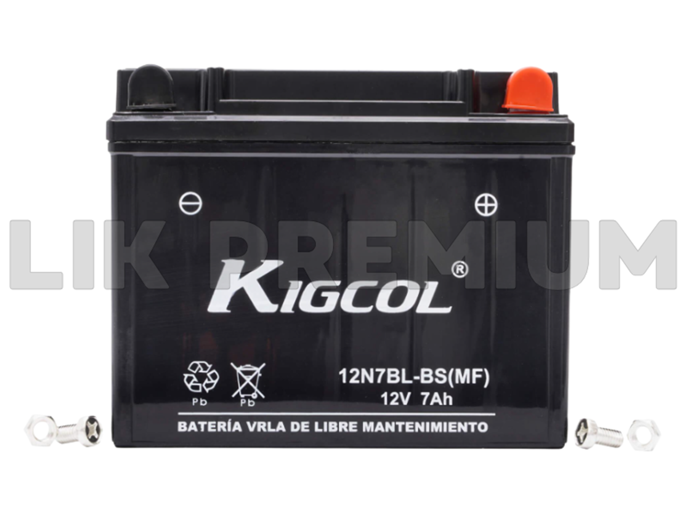 BATERIA 12N7BL-BS  SECA PREMIUM (12V. 7AH) 137X76X123MM