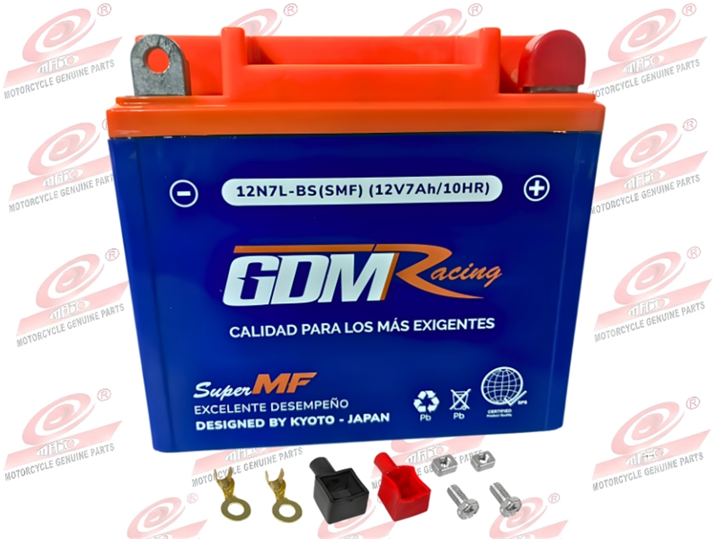 BATERIA 12N7BL-BS  SECA PREMIUM (12V. 7AH) 137X76X123MM