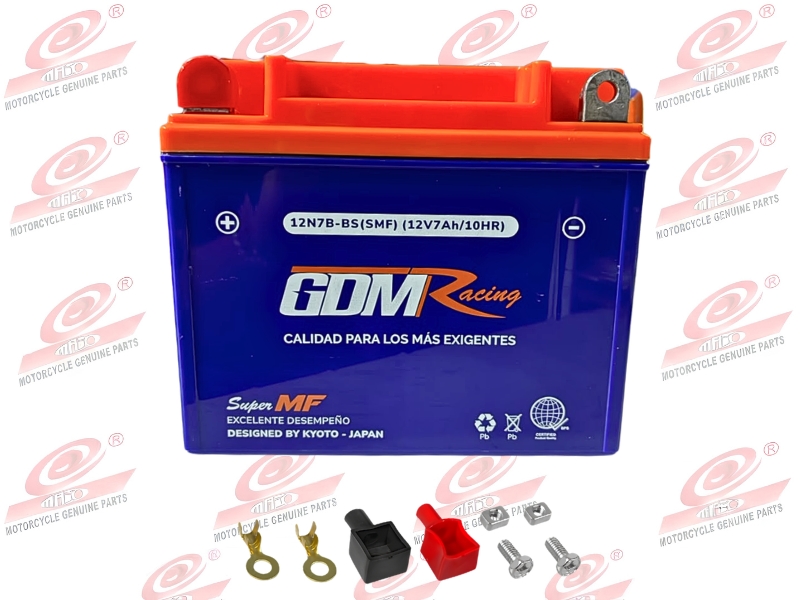 BATERIA 12N7BL-BS  SECA PREMIUM (12V. 7AH) 137X76X123MM