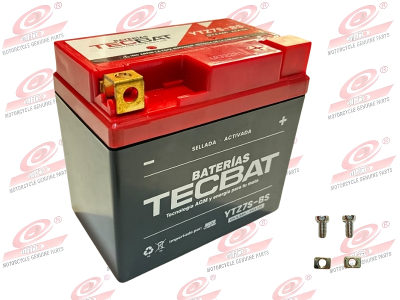 BATERIA YTZ7S-BS SECA PREMIUM (12V. 7AH) 114X70X106MM