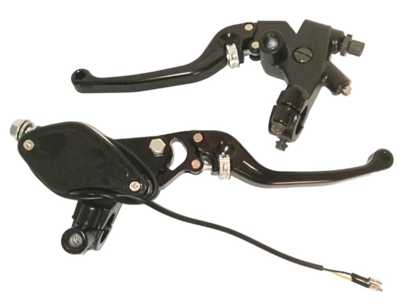 MANIJA E-F NEGRO HIDRAULICO C/CABLE
