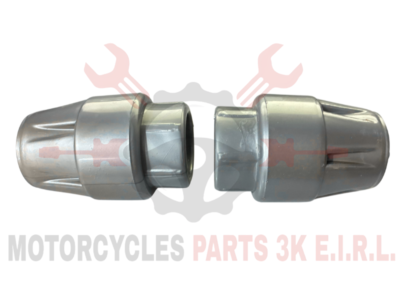 TOPE PARA SLYDER PLOMO PVC