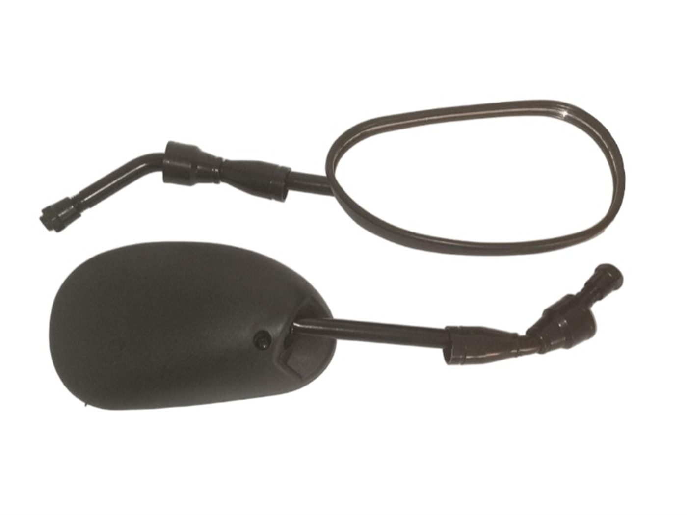 ESPEJO NEGRO 10MM ROSCA NORMAL