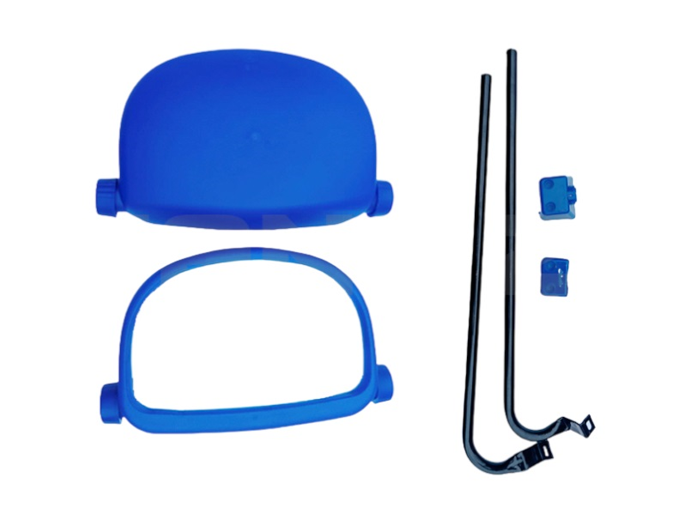 ESPEJO CABINA NUEVO MOD.01  AZUL C/SOPORTE 