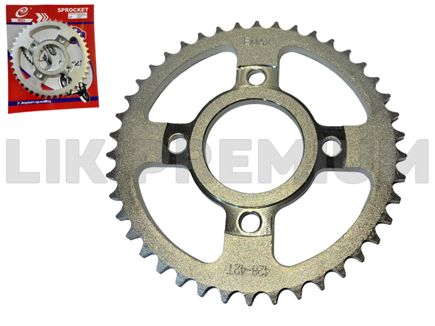 CATALINA 428H 42T 10MM (PLATA) PREMIUM