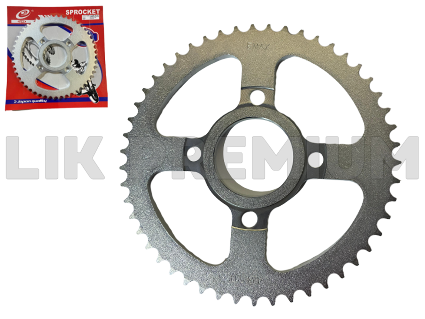 CATALINA  428H 50T 10MM (COLOR PLATA)