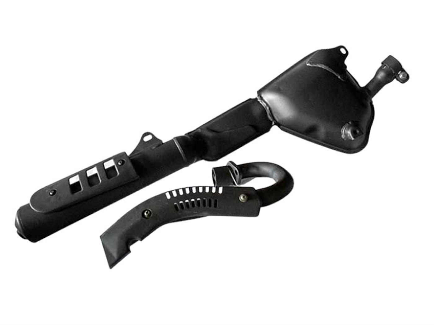 TUBO ESCAPE COMPLETO NEGRO