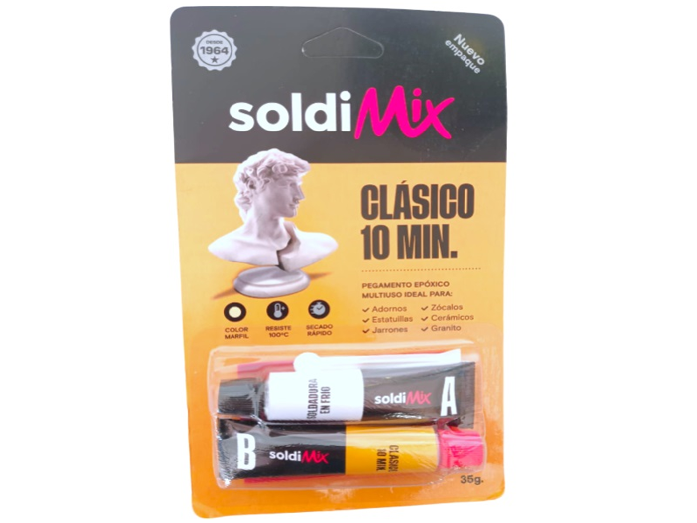 PEGAMENTO 10 MINUTOS 30GR SOLDIMIX