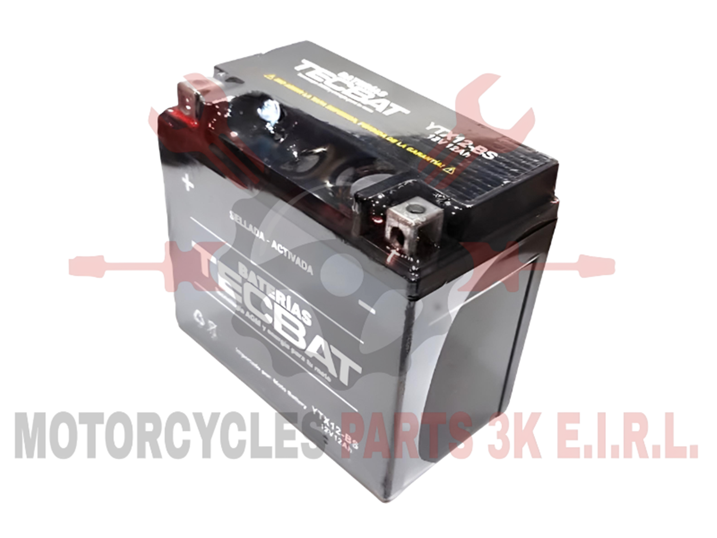 BATERIA  YTX12-BS SECA PREMIUM (12V.12AH) 150X85X130MM