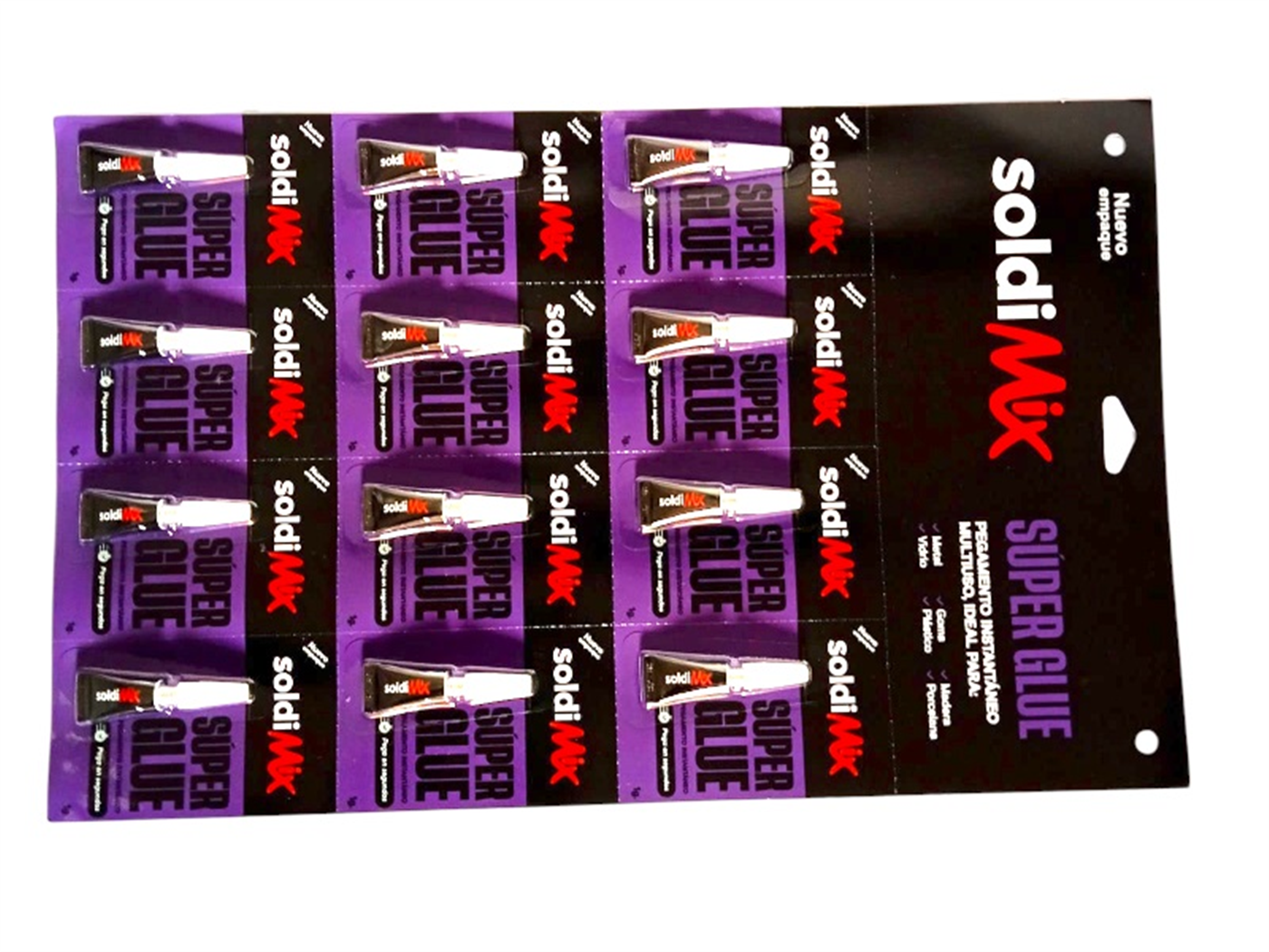 PEGAMENTO SOLDIMIX BLISTER X 12 UND