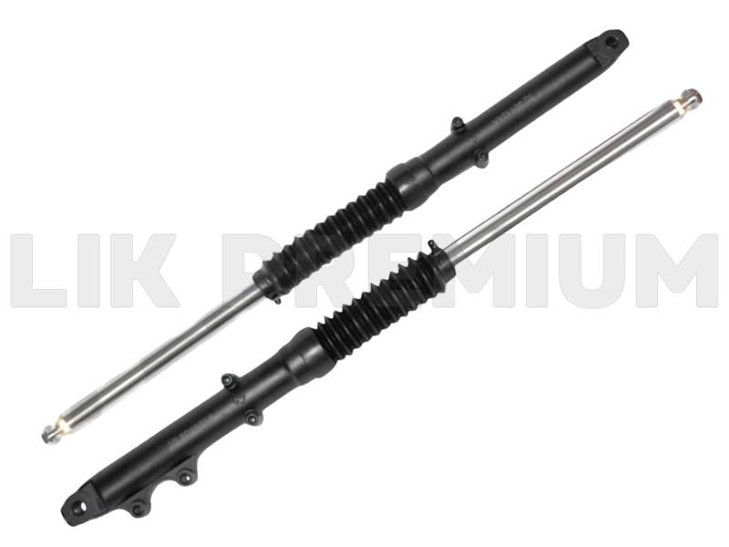 TELESCOPICA SOLA PARA DISCO DERECHO (27MM 12MM LARG.68CM NEGRO MATE